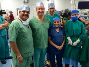 Tev Aho performs live HoLEP Surgery at Indian Congress