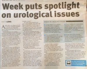Urology Week and AD CPPS